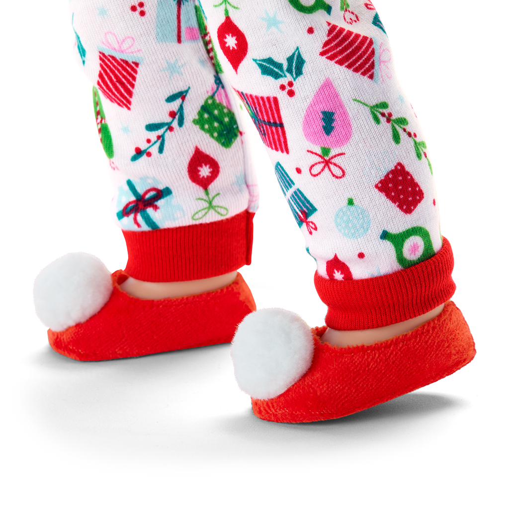 Holiday Wish List PJs for 18-inch Dolls