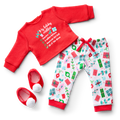Holiday Wish List PJs for 18-inch Dolls