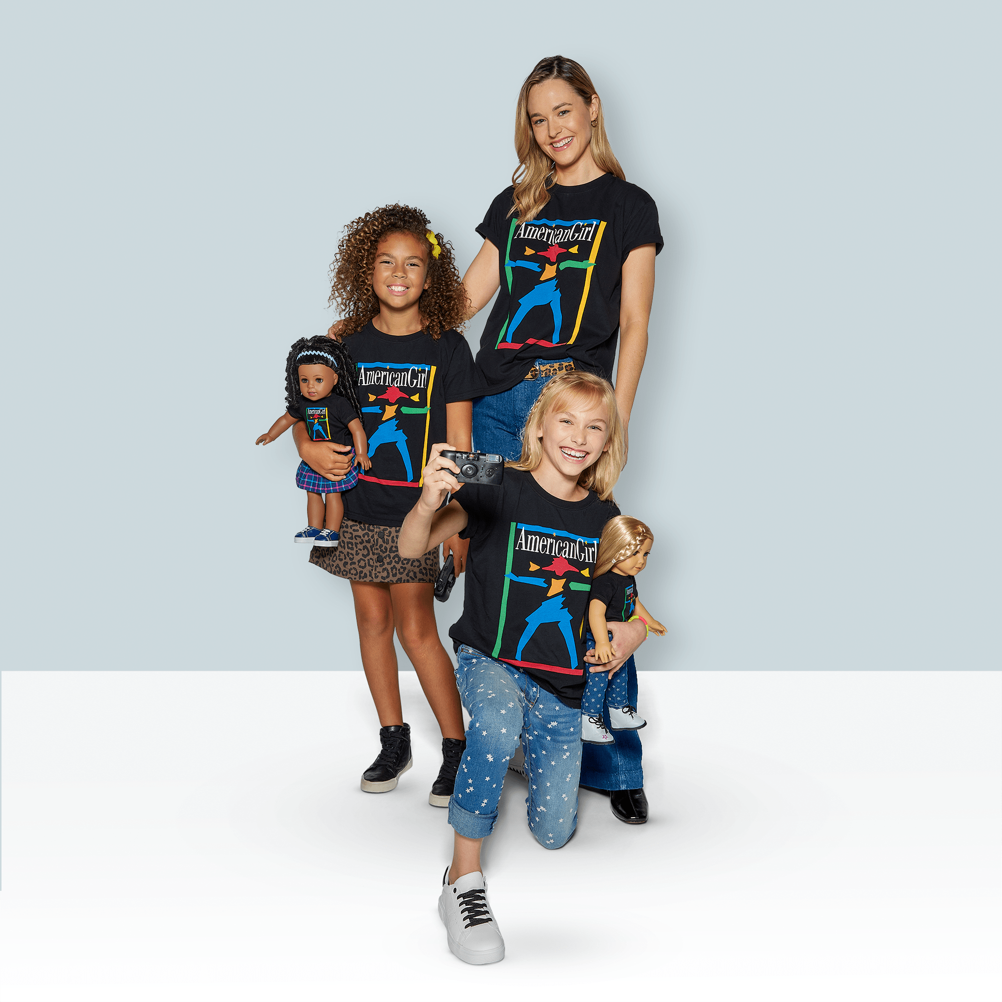American Girl Today™ Tees for Adults, Girls & 18-inch Dolls (Historical Characters)