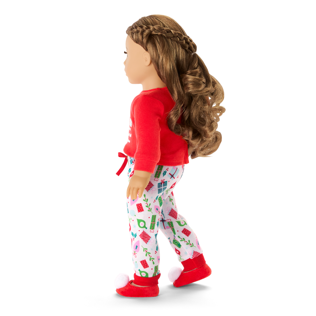 Holiday Wish List PJs for 18-inch Dolls